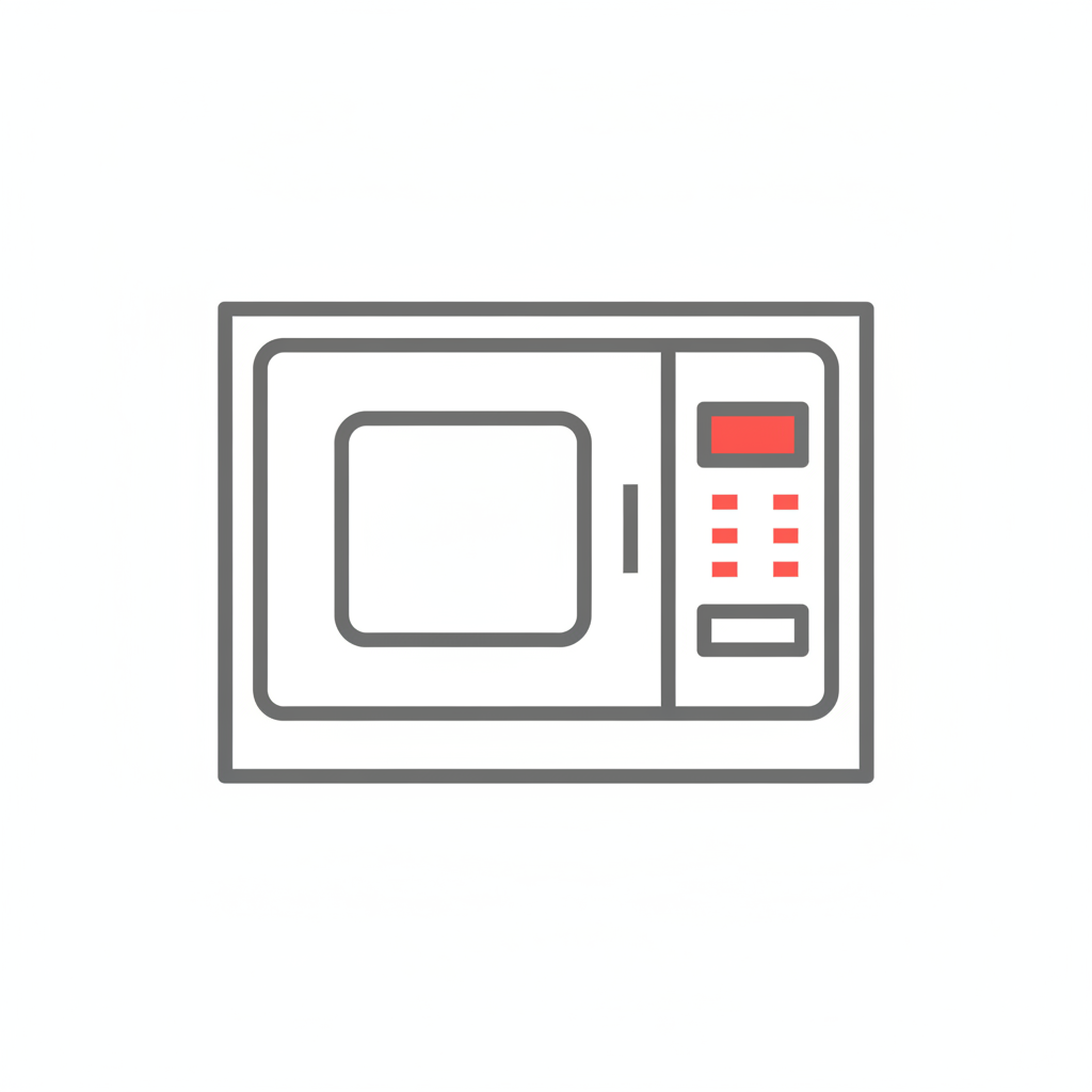 Built-in microwave icon