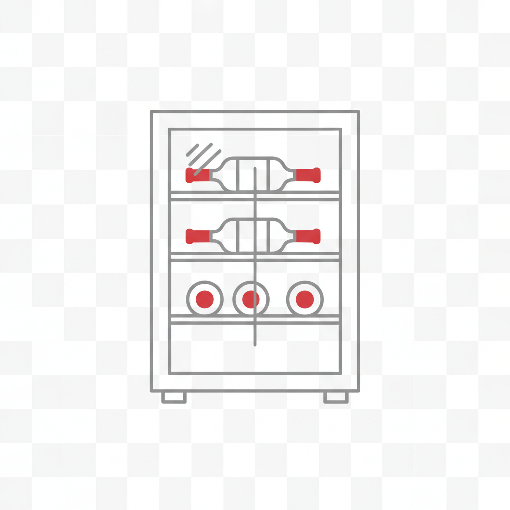 Wine cooler icon